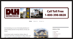 Desktop Screenshot of dlhdistributing.com